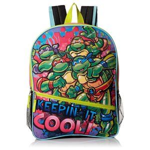 Teenage Mutant Ninja Turtles Little Girls Keepin It Cool 16" Backpack